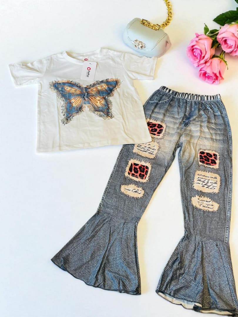 Girls two-piece outfit/ T-SHIRT - Image 2