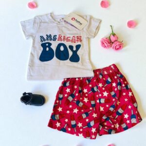 Boy Two-Piece Cotton Set