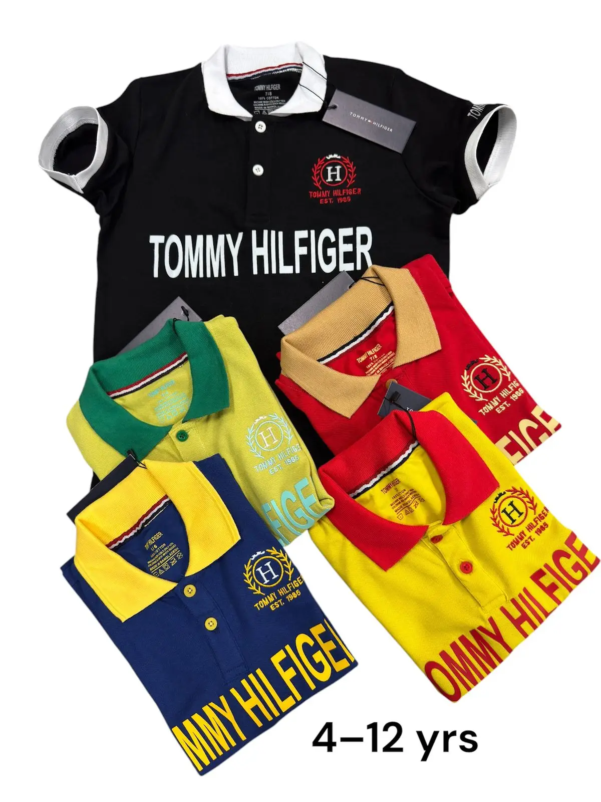 Unisex Tommy Hilfiger Polo Shirt (PK Cotton)