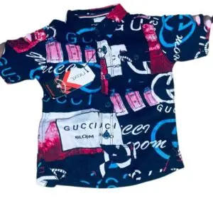 Boys Printed Short-Sleeve Shirt