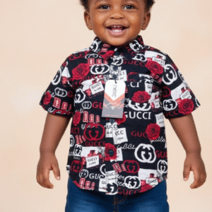 Floral Print Shirt-Soft Cotton-Vintage Pattern