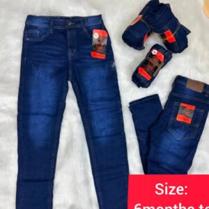 Stylish Stretch Denim Jeans for Babies and Toddlers