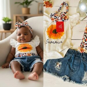 GIRLS TWO PIECE WITH HEADBAND AND BELT